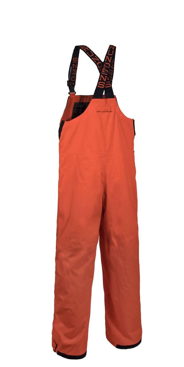 Pantalon De Pluie Grundens Kuling BIB - XS Orange - Caoutchouc - Occasion Homme