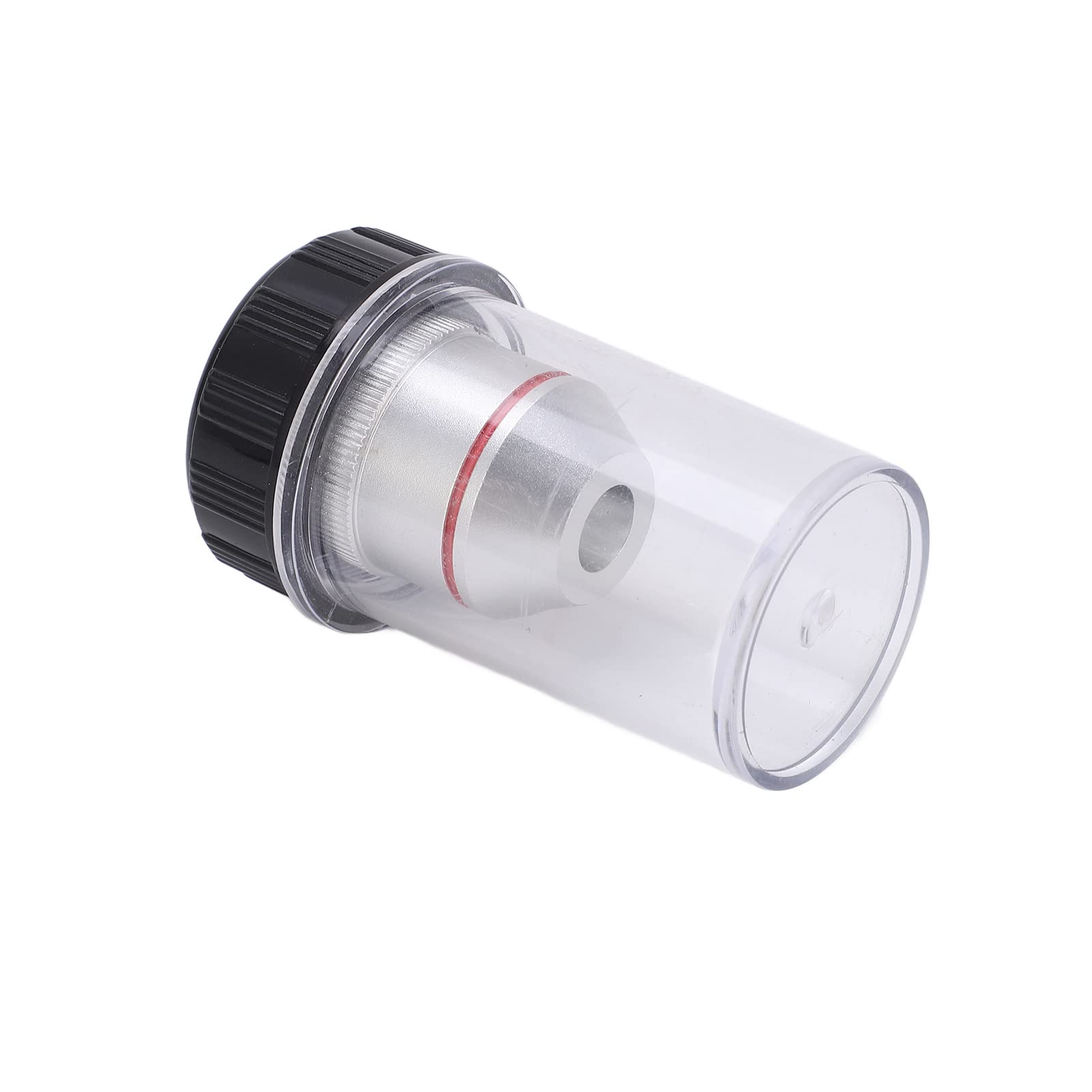 Goshyda Lente de Microscopio, 2X Objetivos Acromáticos, Rosca RMS de bajo Aumento, 20,2 Mm, para Microscopio Biológico