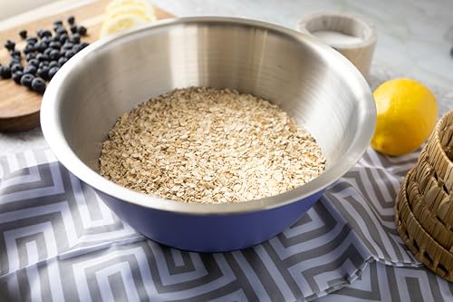 Image of Fox Run Stainless Steel Mixing Bowl, 2.75 Quart Purple Mixing Bowl