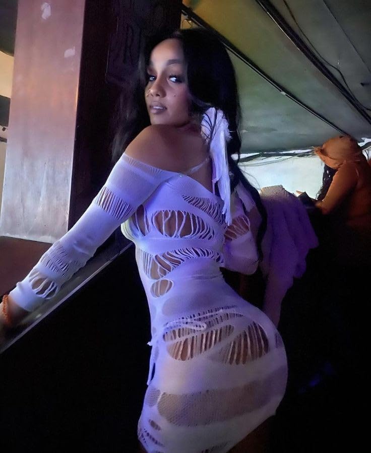 Buitifo Women Lingerie Dress One Piece Babydoll Sexy Nightwear Bodycon Ripped Mini Dresses - Image 6