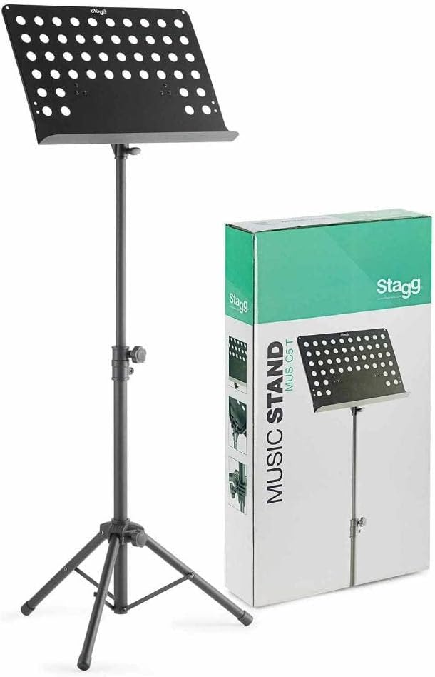 Stagg Music Stand - Black