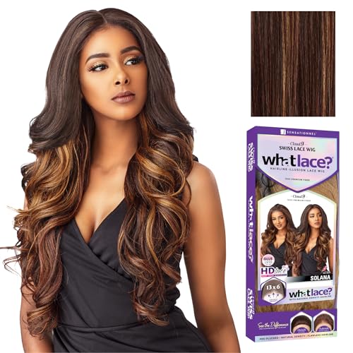 Sensationnel What Lace 13X6 Wigs - Solana Lacefrontal Hand Tied