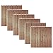 Produktbild MEIN GARTEN VERSAND Zaunschnäppchen 6 x Holz Gartenzaun Windschutz im Maß 180 x 180 cm (Breite x Höhe) Bochum Sonderangebot
