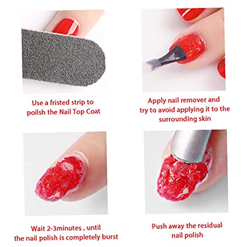 NIDONE Nagellak remover Magic Nail Cleaner Gel 15ml Rupture Removal Liquid verwijdert Fake nagellakken van nagellak - Afbeelding 5