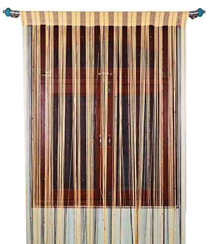 See full amazon price history chart for Exporthub 1 Piece Beautiful Polyester Door String Curtain - 7ft, Coffee and Gold (EHSPR416_74) Exporthub 1 Piece Beautiful Polyester Door String Curtain - 7ft, Coffee and Gold (EHSPR416_74) (B06W55LFB4) Amazon Price History, Amazon Price Tracker