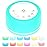 ColourNoise Sound Machine White Noise Machine 12 Colors Night Lights Brown Noise Machine with 30 Soothing Sounds Sleep Sound Machine with 5 Timers Portable for Home Travel and Office(White)