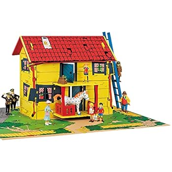 pippi Pippi Longstocking Pippi House with Play Mat, 44375300
