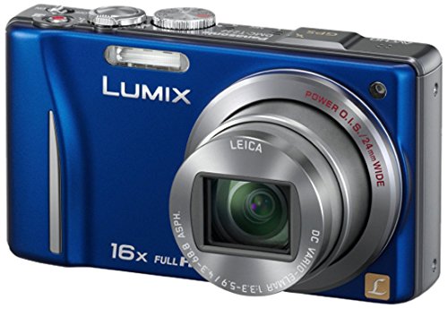 Panasonic Lumix DMC-TZ22EG-A Digitalkamera (14 Megapixel, 16-fach opt. Zoom, 7,5 cm (3 Zoll) Touch LC-Display, GPS, Full…