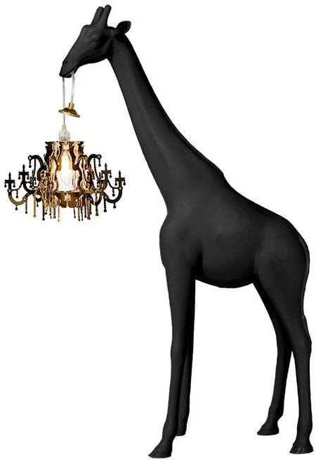 Qeeboo Giraffe in Love XS lamp - Black