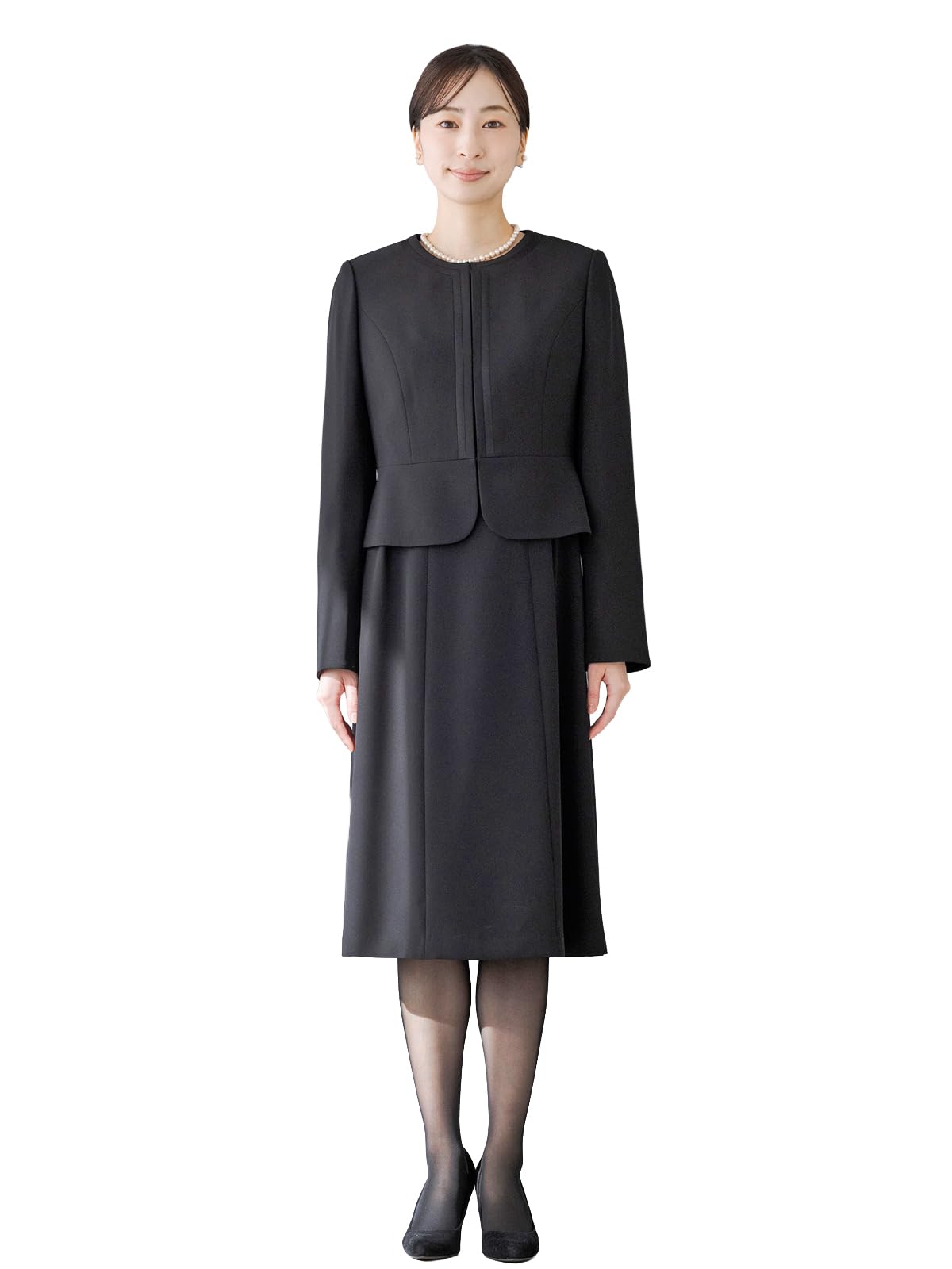Amazon.co.jp: [東京ソワール] 喪服 ブラックフォーマル 洗える 前開き