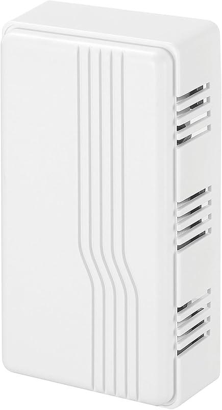 Heath Zenith White Plastic Wired Mechanical Doorbell Chime | 2-Melody, Ding-Dong, Ding, Ring & Nest Compatible, White, 85dB, Indoor, 16VAC, Model 18000088