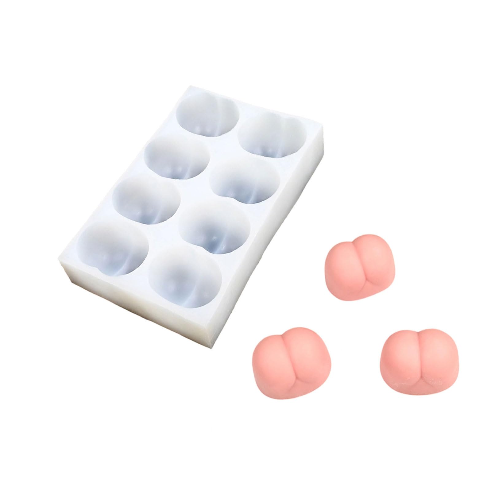 MIDOKSTUA Unique Butt Designs Silicone Molds Suitable for Candy and Homemades Treats Chocolate Baking Supplies