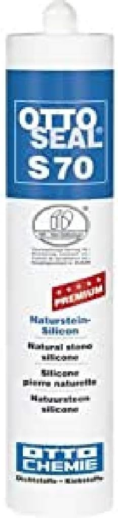 OttoSeal Premium Natural Stone S70 Silicone 310ml ColourC67 Anthracite.