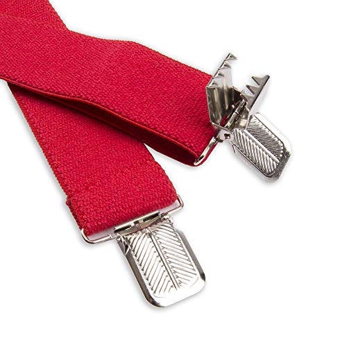 Image of Dickies Men's 1-1 /4 inch Solid Straight Clip Suspender - Adjustable Fit, Heavy-Duty Clips