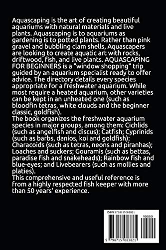 Aquascaping for Beginners: Elemental Rules In Constructions And Set ups