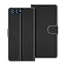 Produktbild COODIO Handyhülle für Honor 9 Handy Hülle, Honor 9 Hülle Leder Handytasche für Huawei Honor 9 Klapphülle Tasche, Schwarz