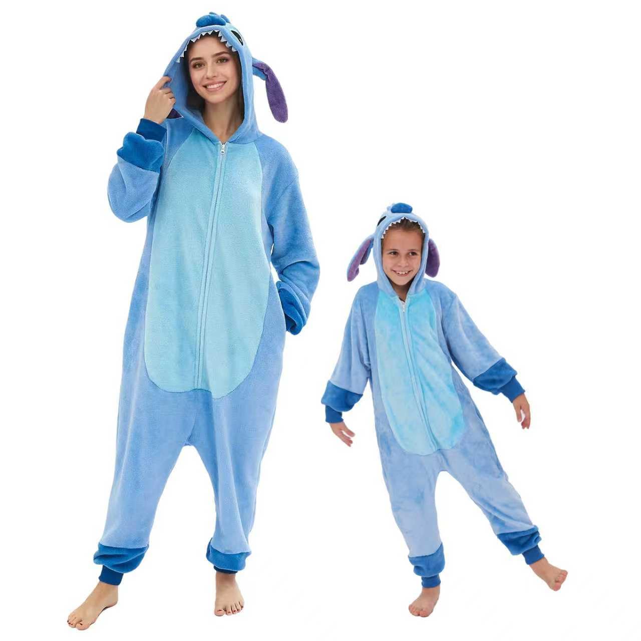 Unisex Adult Onesie Pajamas Animal One Piece Costume Cosplay Sleepwear