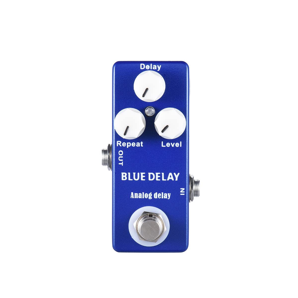 Mosky Delay Bleu mini pédale d'effet délai analogique