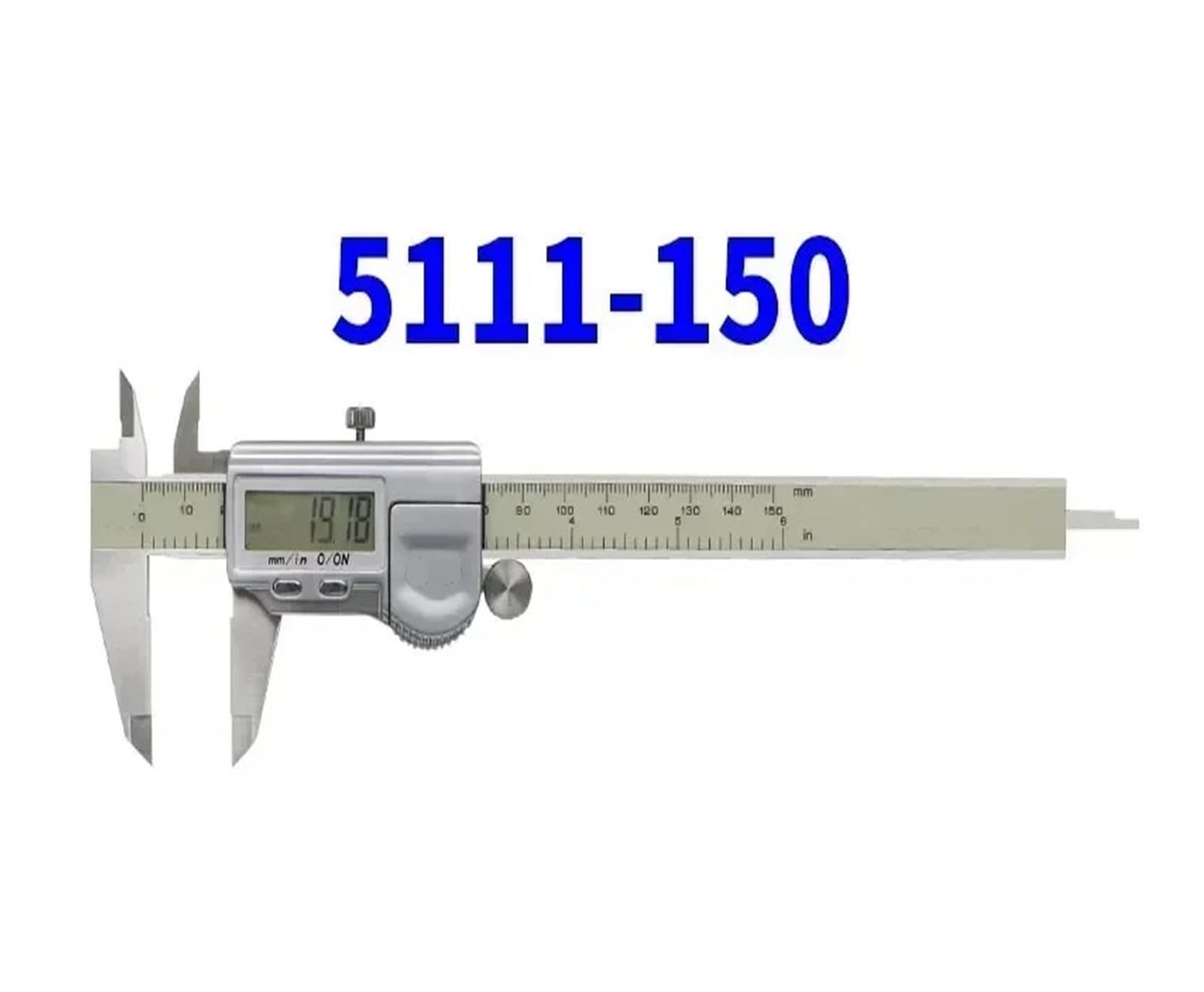 Digitaler Messschieber 0-150/200/300 mm 0,01 mm Elektronischer Mikrometer Edelstahl(0-150mm)