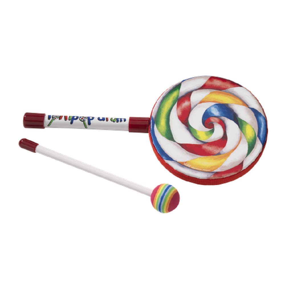 RemoET-7106-00 Kids Percussion Lollipop Drum, 6"
