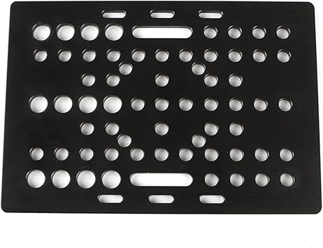 review WANGYOUCAO Aluminum V-Slot Gantry Plate Universal 20-80mm for Openbuilds CNC Router Machine V-Slot Linear Rails 3D Printer Parts 3D Printing Accessories