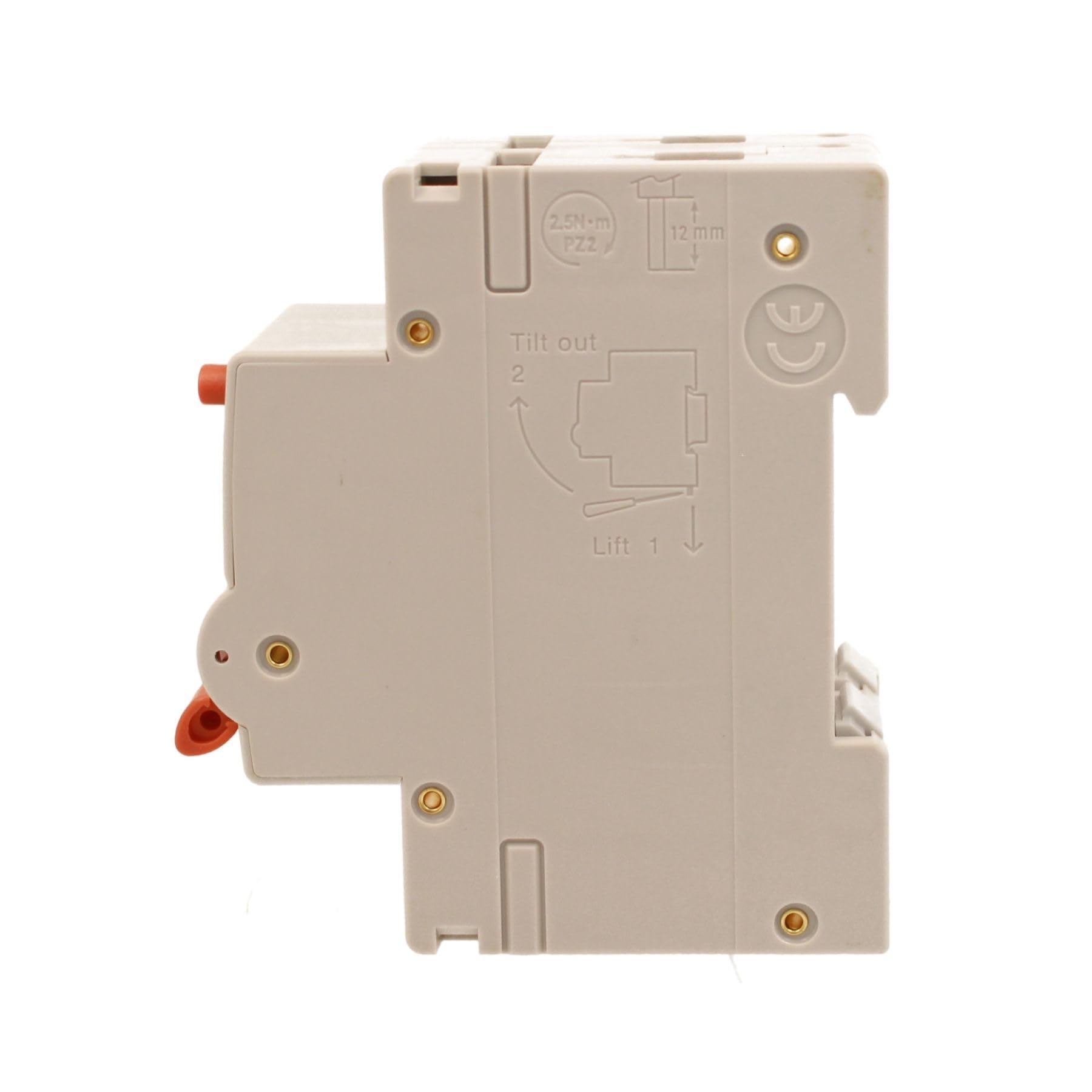 Interruttore Differenziale Magnetotermico Tipo A 16A C16, Bipolare 2P Veri (NO 1P+N), Curva C 6kA 30mA, Doppio Leva con Diagnostica Visiva, 2 Moduli DIN, Serie PL8M2