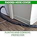 Central Vacuum Hose Cover - 35-37 ft - Paded Machine Washable Universal Cover