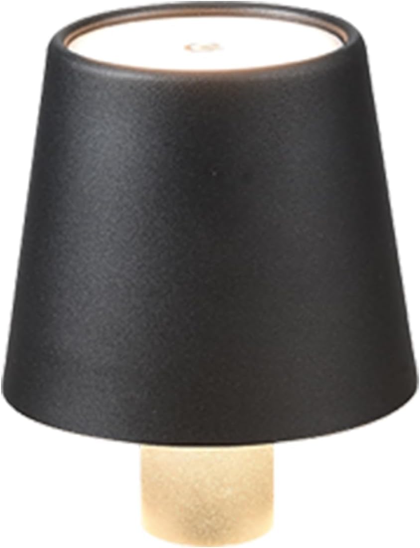 RXMORI 3 Colors LED/RGB Dimmable Bottle Lamp, 5500 mAh Battery Wine Bottle Light Rechargeable, IP54 Wireless Touch Table Lamp Night Light for Bars Restaurants Homes (3 Color Light)