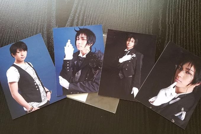 松下優也 直筆サイン入りブロマイド 4枚 Amazon.co.jp: 黒執事 ミュージカル セバスチャン 松下優也 ブロマイド