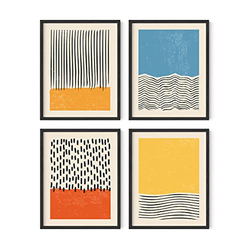 Haus And Hues Modern Abstract Wall Art Prints Modern Prints Wall Art | Mid Century Modern Abstract Art Prints | Abstract Posters Abstract Prints Modern Mid Century Wall Art #TOP5