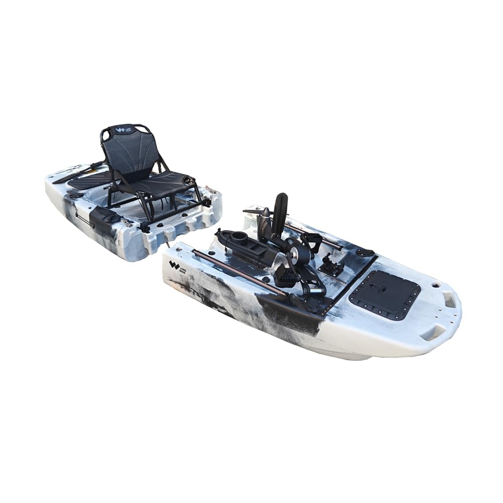 Kayak da pesca rimovibile Long Wave Tagli