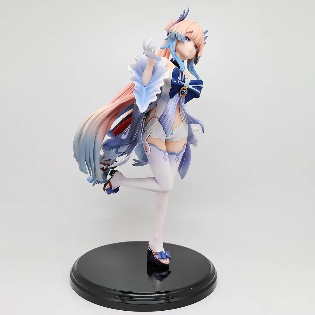 Sangonomiya Kokomi Figura de acci?n, cifras de anime de bruja del santuario, figura de personajes de PVC, colecci?n de estatuas de PVC, modelo de decoraci?n, regalo 10.2