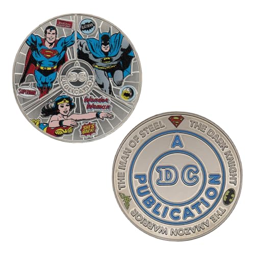 FaNaTtik DC Comics Legends - Moneda de coleccionista de edición