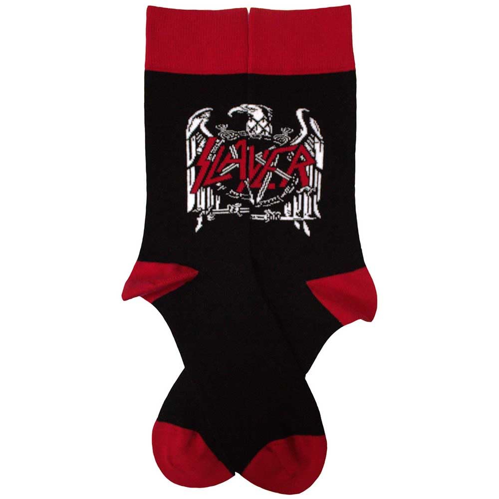 Rock Off officially licensed products Slayer Eagle Crest Band Logo Ankle Socks One Size