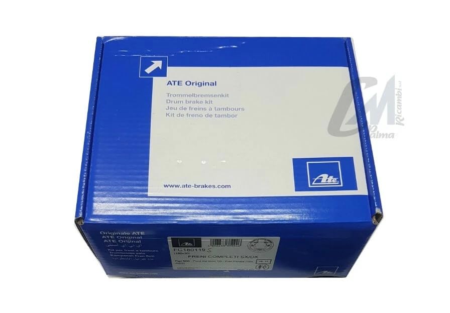 KIT GANASCE FRENI POSTERIORI VETTURE CON ABS PER 500 (312) E PANDA (169)