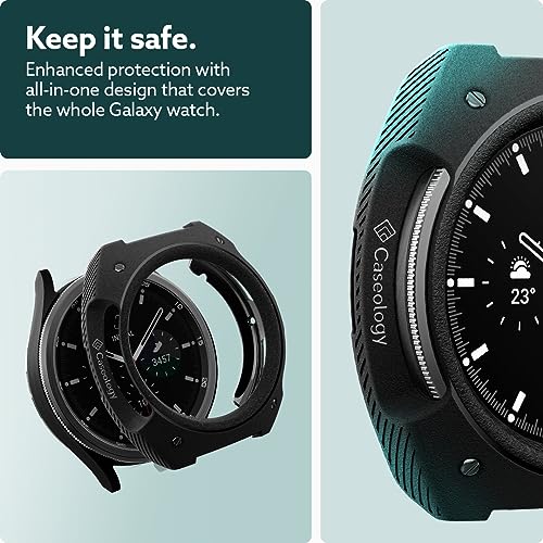 Image of CASEOLOGY by Spigen Caseology Vault for Samsung Galaxy Watch 6 Classic 47mm Case -Matte Black
