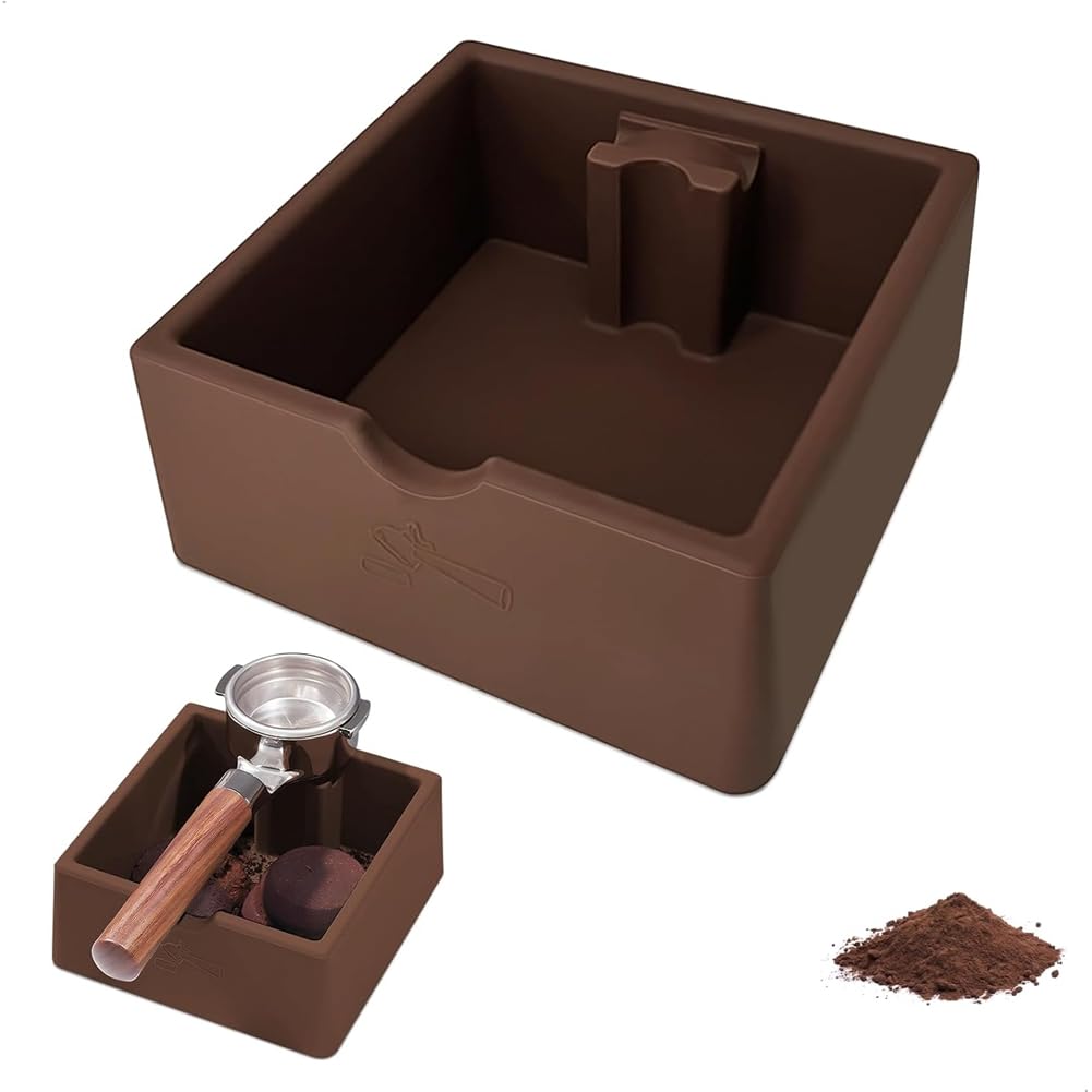 UDSKNV[KSL Coffee Grounds Knock Box for Portafilter, for Portafilter Accessories, Espresso,Knock Box Container