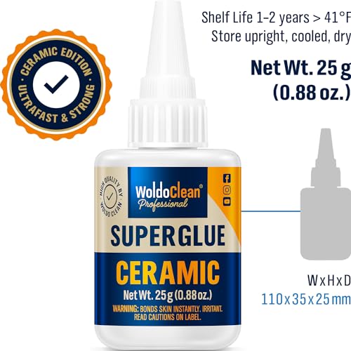Woldoclean 9913 Super Glue For Ceramics And Porcelain 25G thumb #7