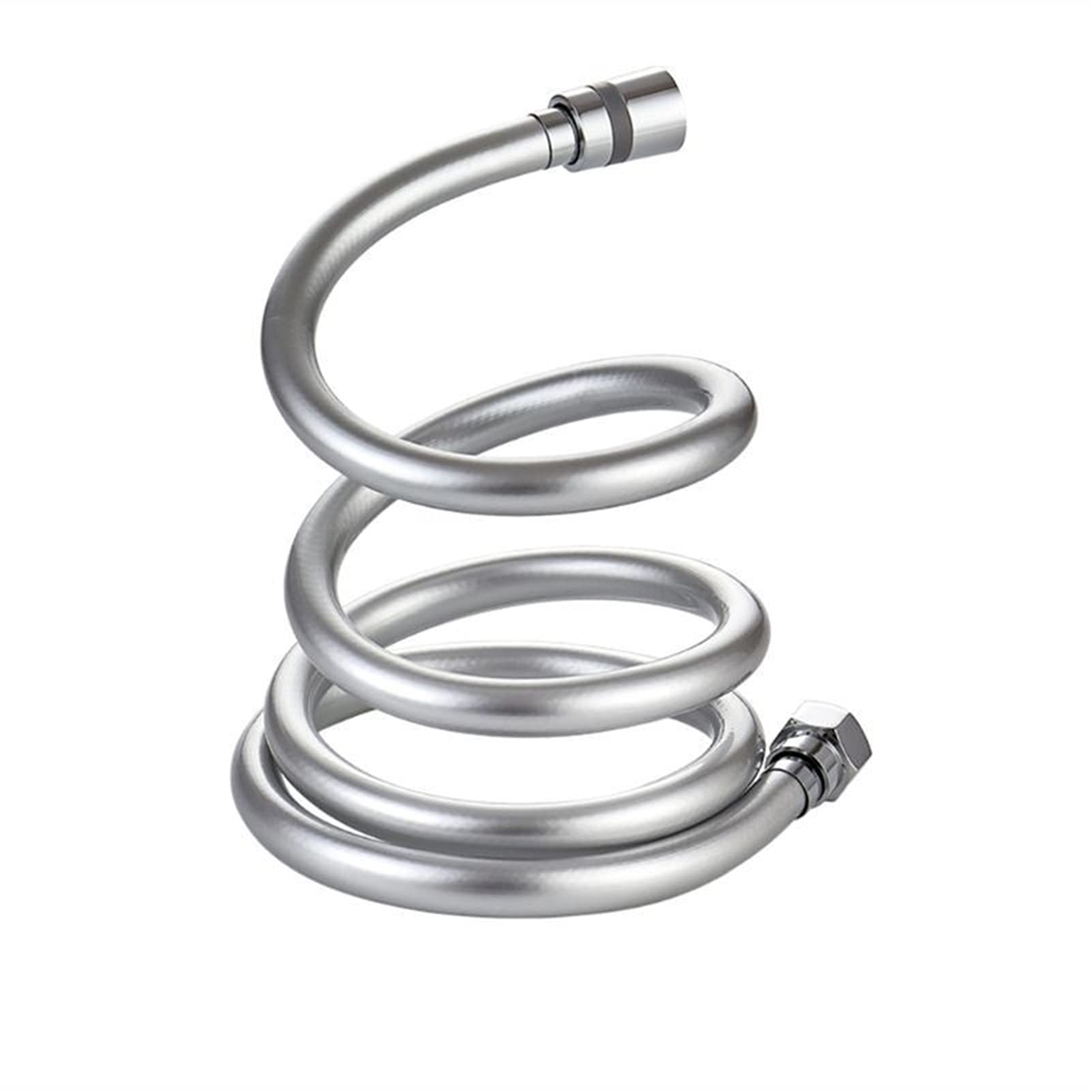 Manguera de ducha flexible con muelle Manguera de ducha suave de PVC de alta presión, 1,5/2/3,0m, Flexible, antibobinado, cabezal de mano, accesorios de piezas de baño(200cm)