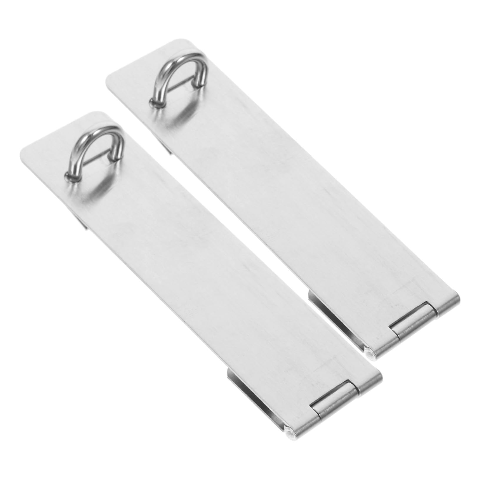 LIFKOME 2 Pack Security Door Latch Chain Anti-Theft Latch Lock for Outdoor Sheds Barns Indoor Cabinets Made of Stainless Steel Easy to Install