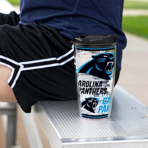 Image of Rico Industries NFL Football Double Wall Mayhem 16oz Tritan Tumbler W Lid