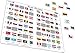 Larsen Puzzles Flags of The World 80 Piece Children's Educational Jigsaw Puzzle