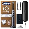 Oral-B Spazzolino Elettrico Ricaricabile iO 9 Nero, 3 Testine Oral B Di Ricambio, Spazzolino Elettrico, Custodia Da Viaggio con caricatore, Pulizia Denti Efficace