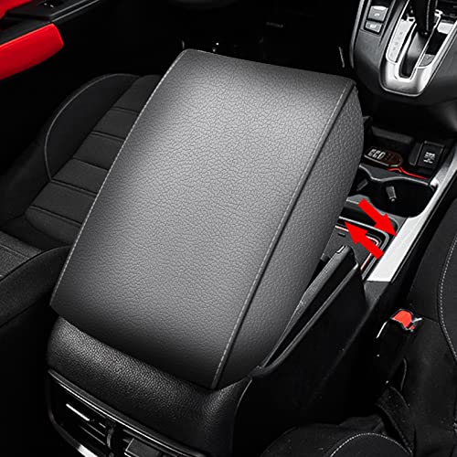 Ttx Lighting Center Console Armrest Cover For Honda Crv 2017-2022 Gray #TOP2
