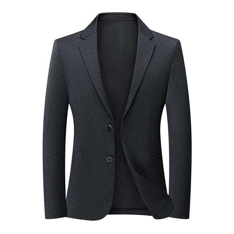 Casual Blazers Mens Suits Slim Fit Casual Knit Blazers Sport Coats Suits Jacket Lightweight Two Buttons Western Sport Coats