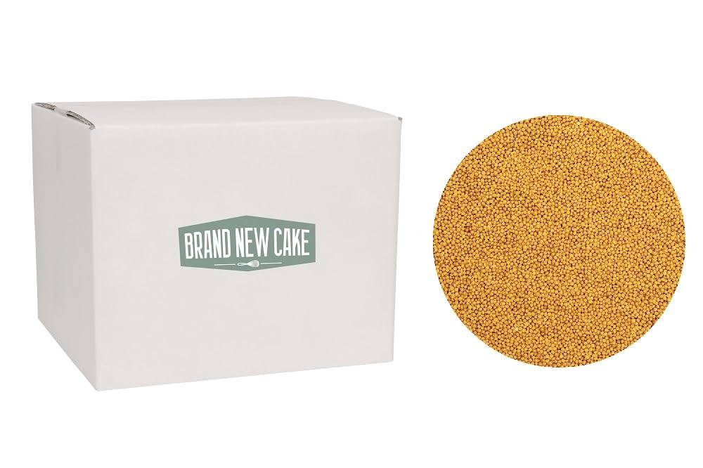 BrandNewCake Graines de Moutarde Dorées 10kg - Idéal pour la Cuisine et la Pâtisserie