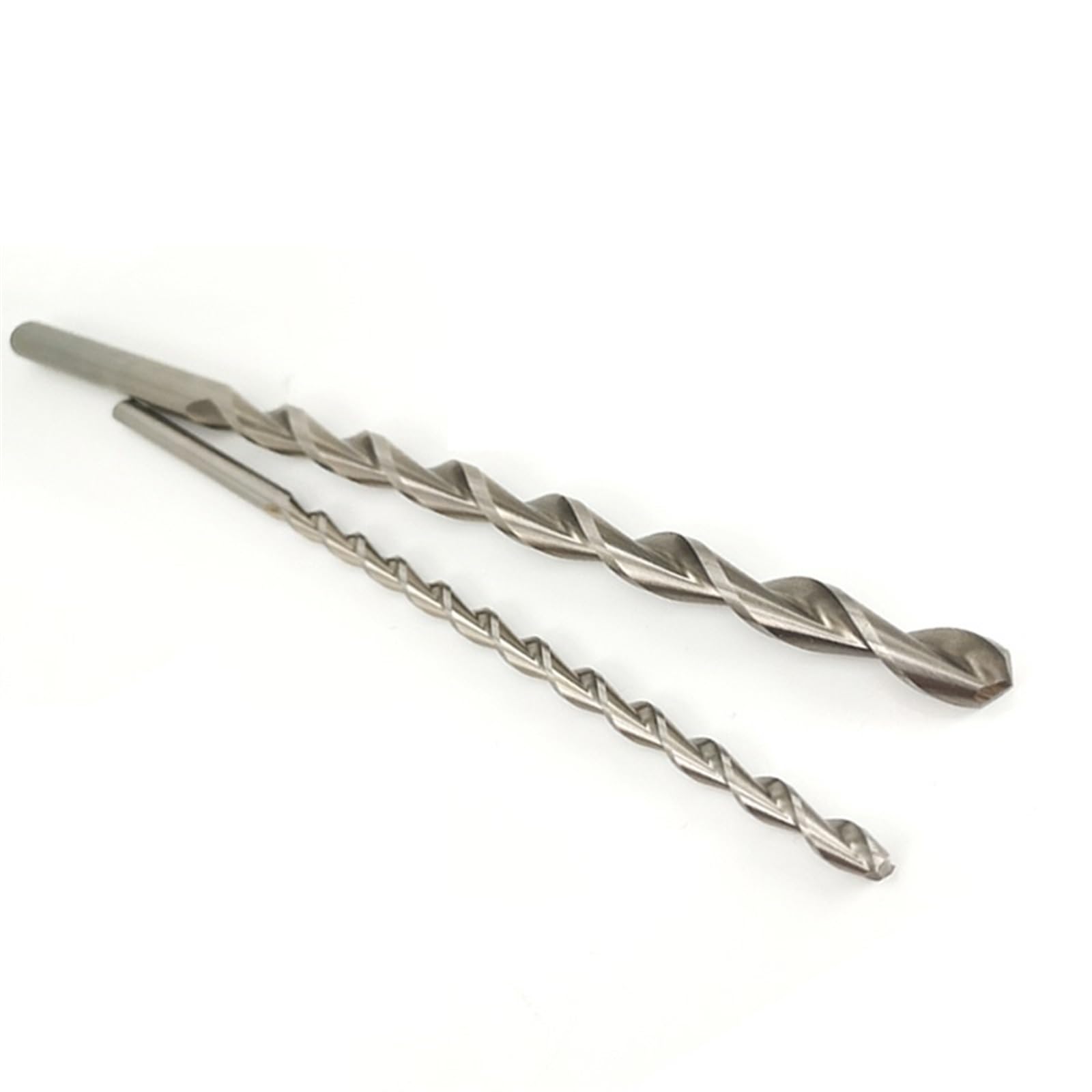 Lot de 10 forets longs HSS M2 de 3 à 6,5 mm x 160 mm for le perçage de trous profonds paraboliques for le travail des métaux, l'acier allié et la fonte(6mm 10pc)