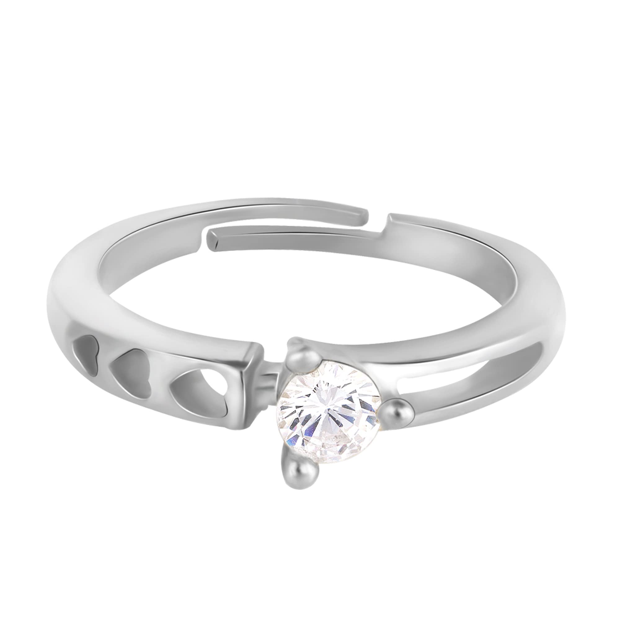 GIVA 925 Silver Zircon Bliss Ring, Adjustable | Gifts for Women and Girls | With Certificate of Authenticity and 925 Stamp | 6 Month Warranty* (B0BBWVYLKV) Amazon Price History, Amazon Price Tracker