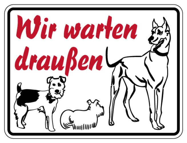 Metall Schild Hunde Koten Verboten Kein Hundeklo | Art Allee