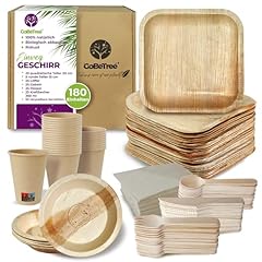 GoBeTree – Einweggeschirr aus Palmblättern...